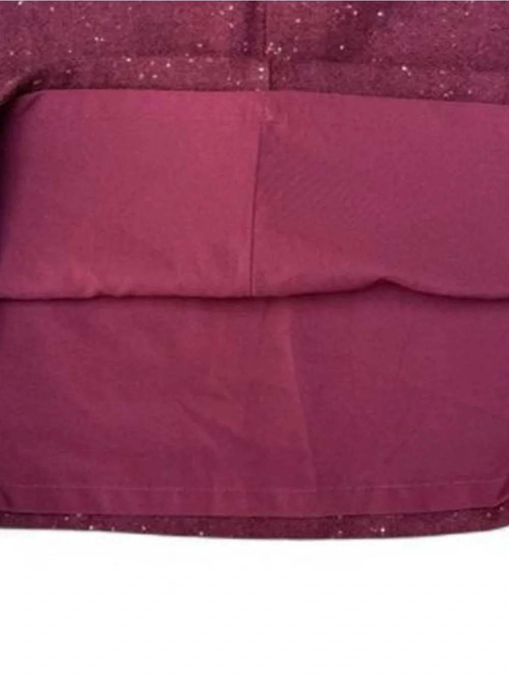 Women’s Speckled Tweed wool blend Mini Skirt in Plum tailored w/buckle